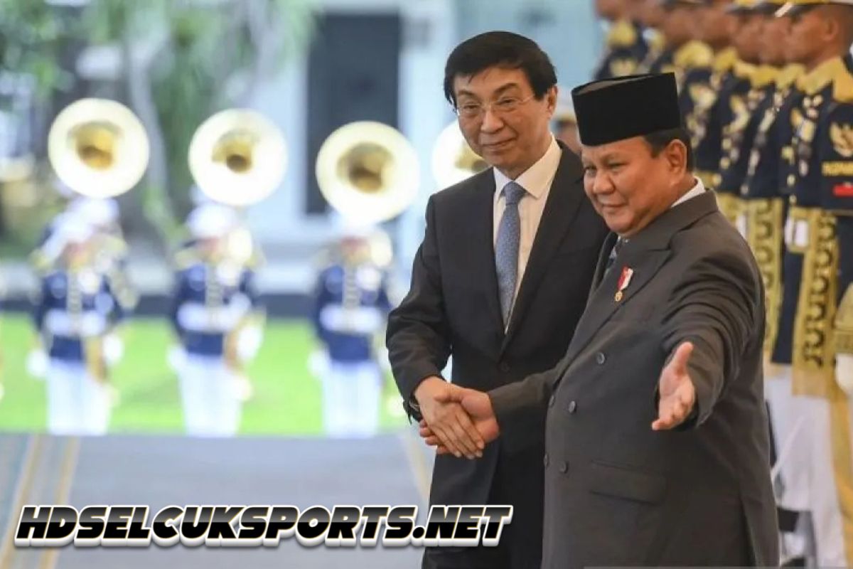 Prabowo terima Ketua MPR China Wang Huning di Istana Merdeka